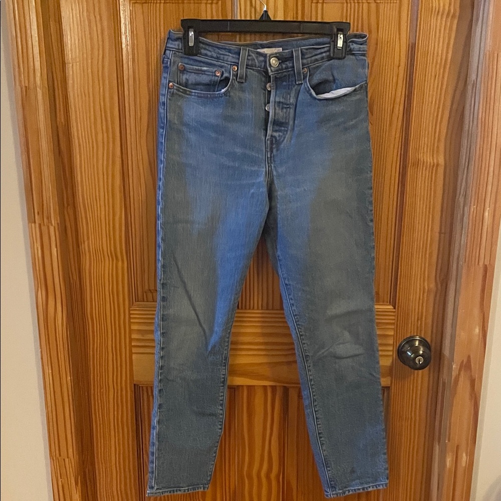 Levi's Blue Ankle & Cropped Jeans